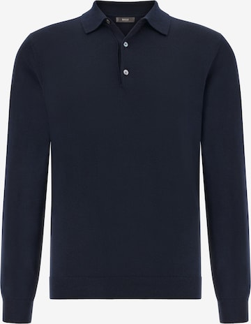 T-Shirt Boggi Milano en bleu : devant