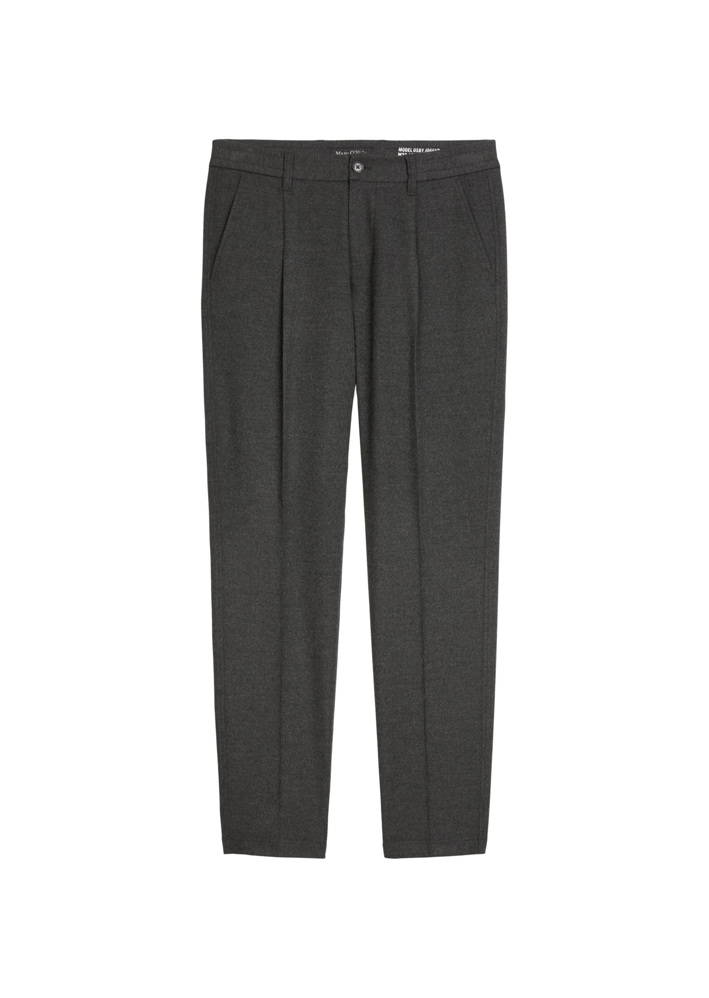Marc O'Polo Pleat-front trousers 'Osby' in Black, Item view