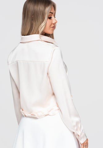 Ombre Blouse ' OW-SH-E0059' in Beige
