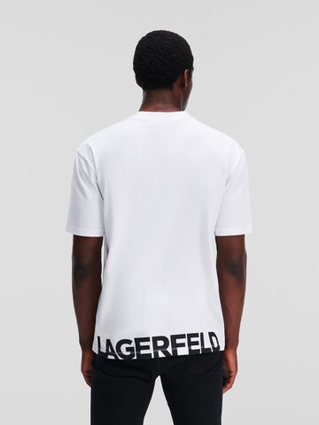 T-Shirt Karl Lagerfeld en blanc