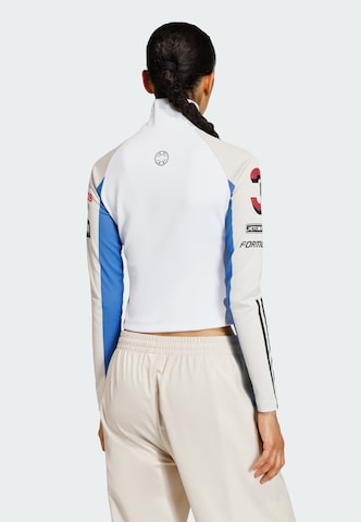 ADIDAS ORIGINALS Sweatjacke in Weiß