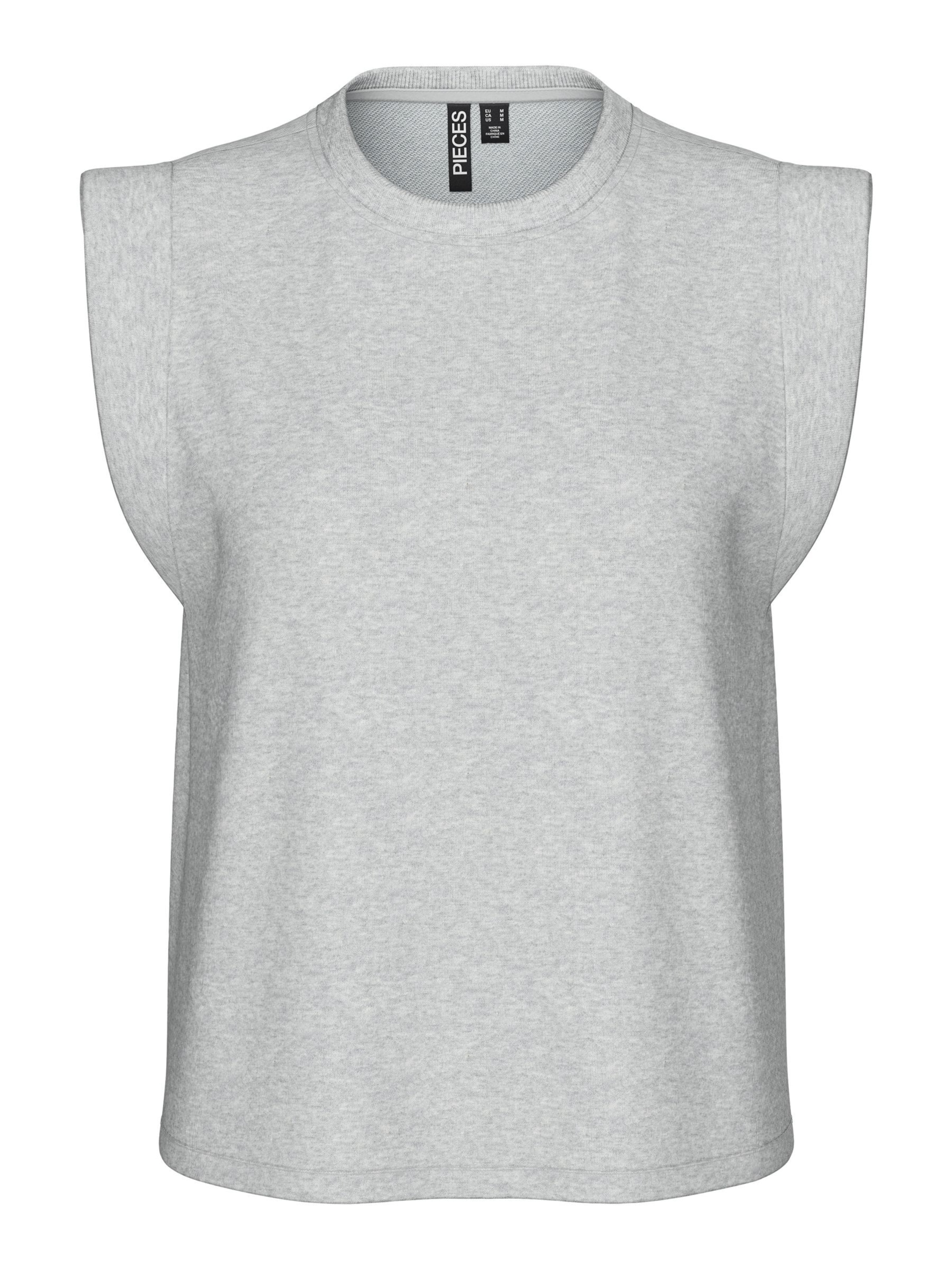 Haut 'PCChilli' PIECES en gris : devant