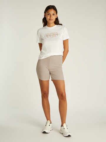Calvin Klein Jeans Skinny Leggings in Beige