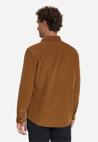 Regular fit Camicia di No Excess in marrone