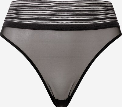 blush Lingerie String 'Sassa' in de kleur Zwart, Productweergave