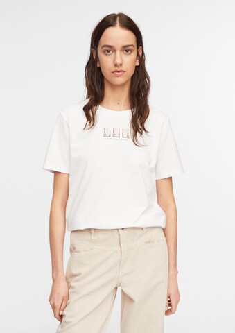 COMMA Shirt in White: front