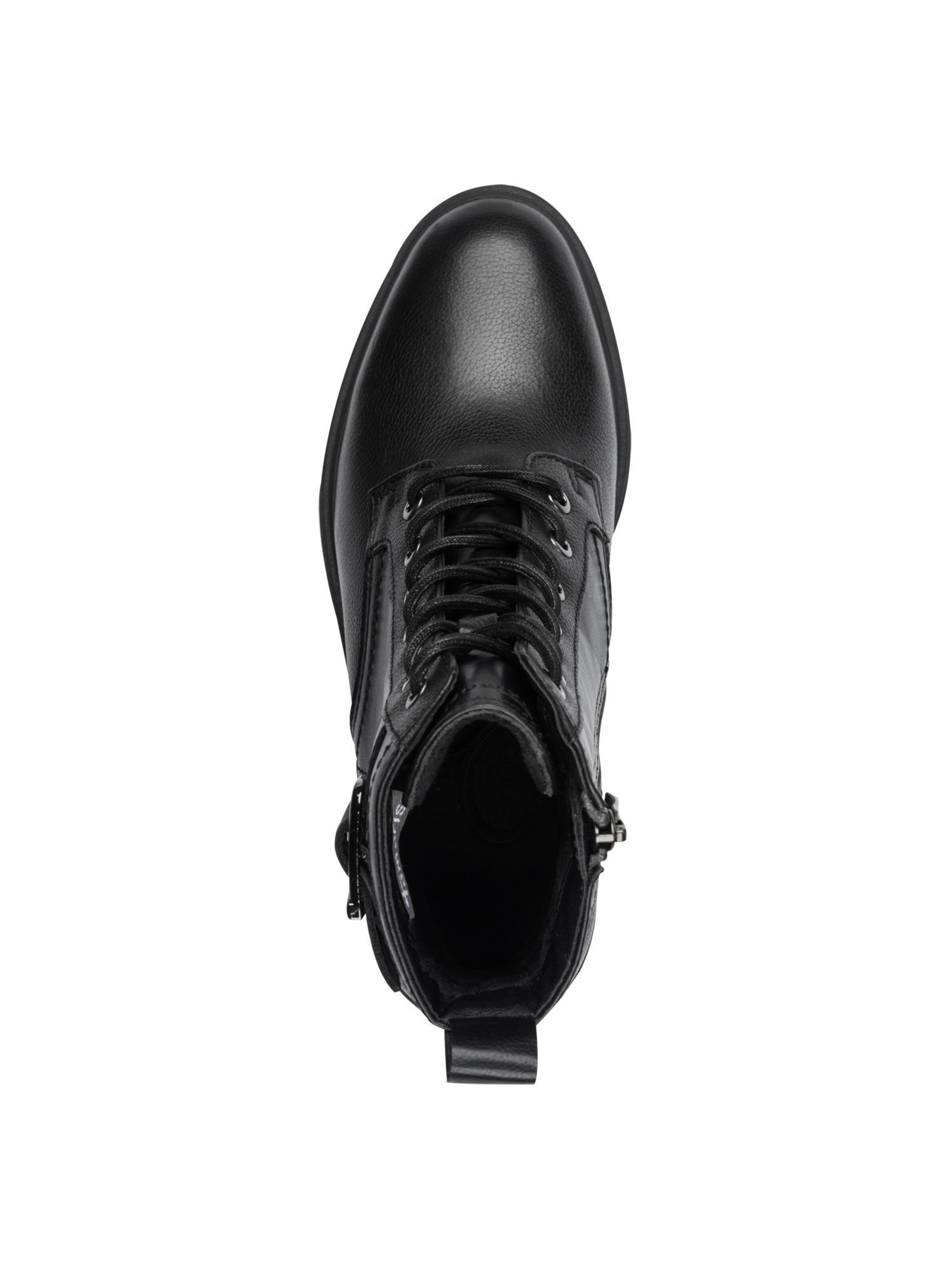 Bottines à lacets Tamaris en noir