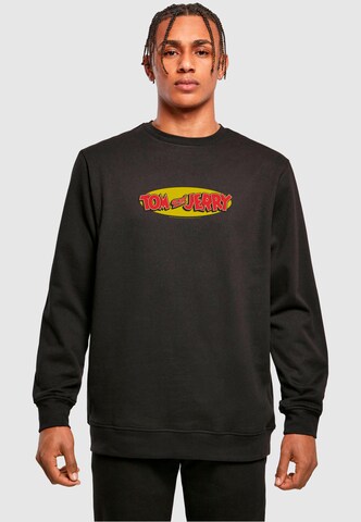 ABSOLUTE CULT Sweatshirt 'Tom And Jerry' in Black: front