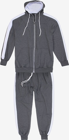 Lavecchia Tracksuit 'LV-611' in Grey: front