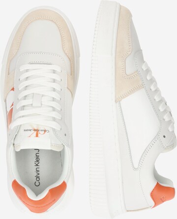 Sneaker bassa di Calvin Klein Jeans in bianco