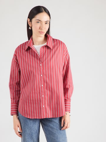 Camicia da donna 'ONLOREGON' di ONLY in rosso: frontale