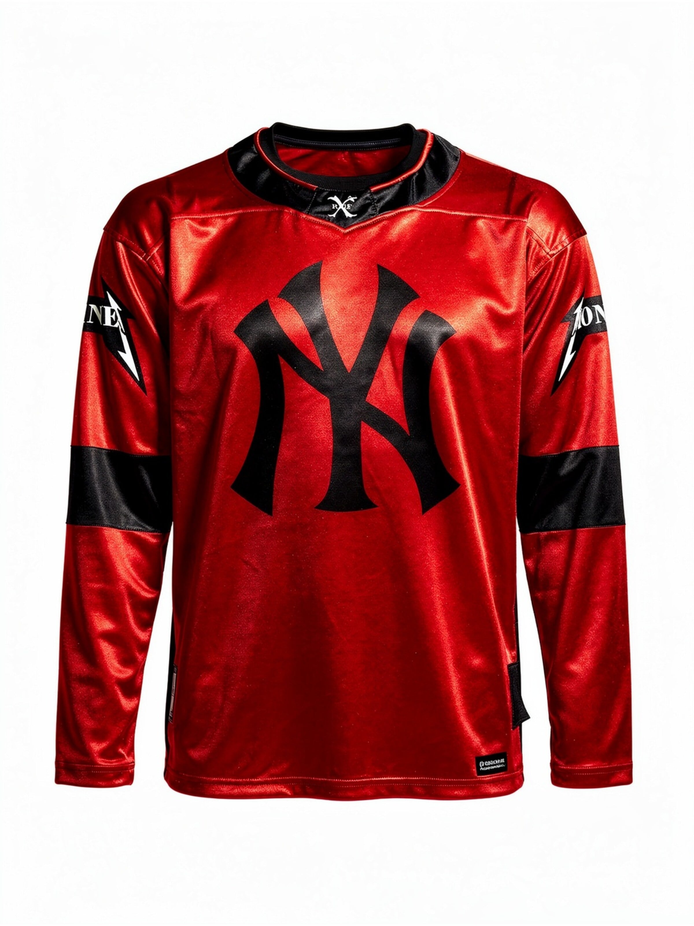 Sweat-shirt 'New York' Yoxeone en rouge : devant