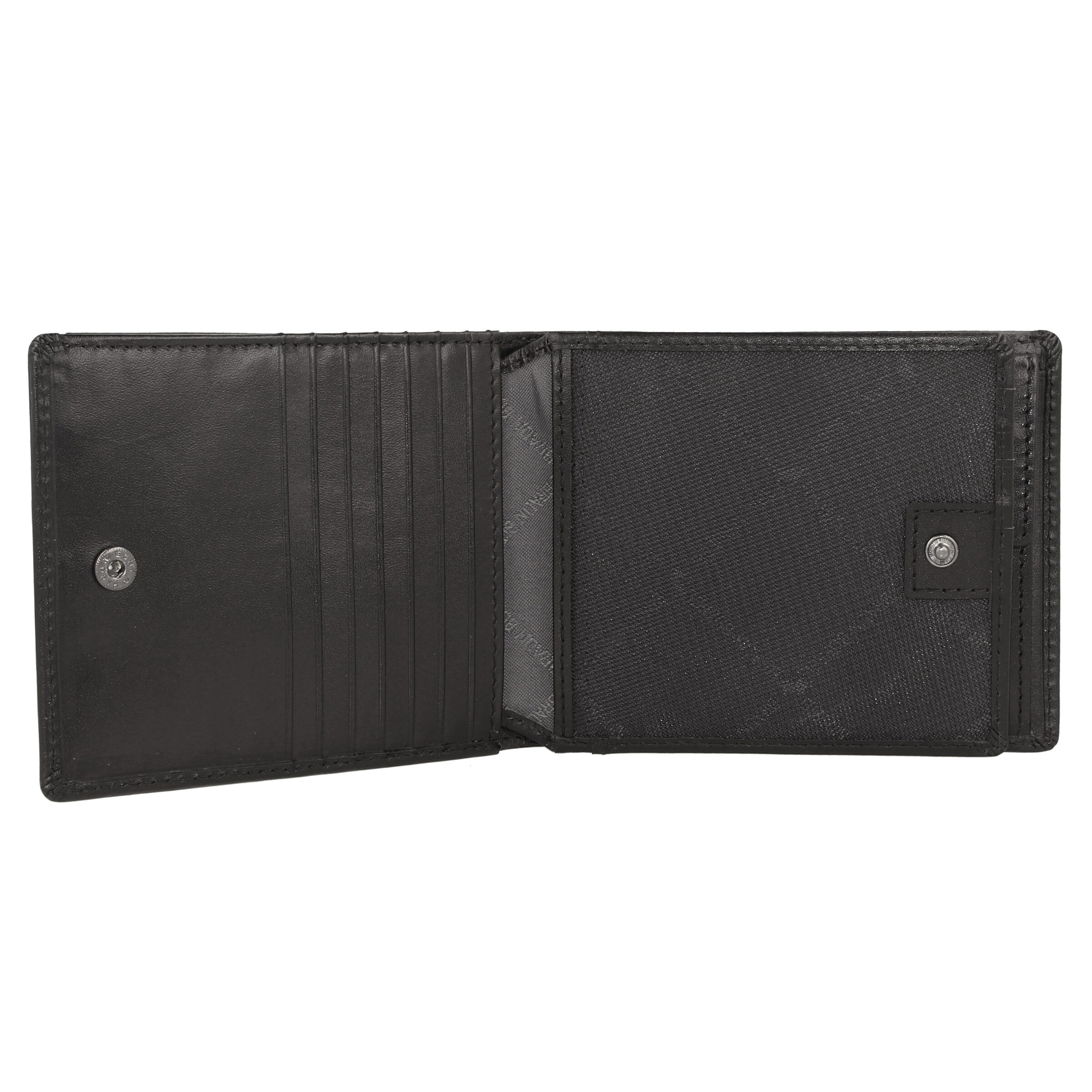 Braun Büffel Wallet 'Arezzo ' in Black