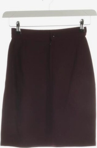 VERSACE Skirt in XS in Purple: front