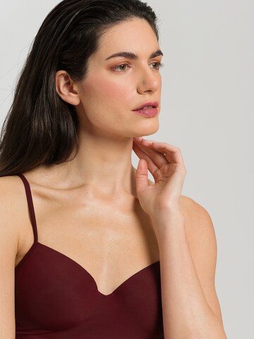 Invisible Soutien-gorge ' Allure ' Hanro en rouge