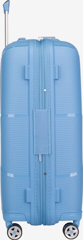 American Tourister Cart ' Starvibe Spinner 67 EXP ' in Blue