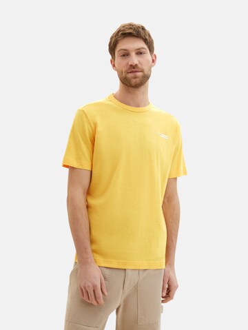 TOM TAILOR Shirt in Yellow