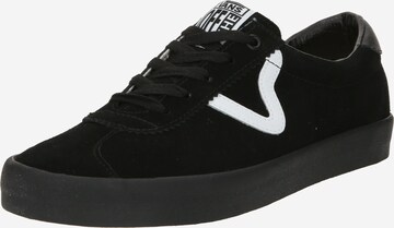 Baskets basses VANS en noir : devant