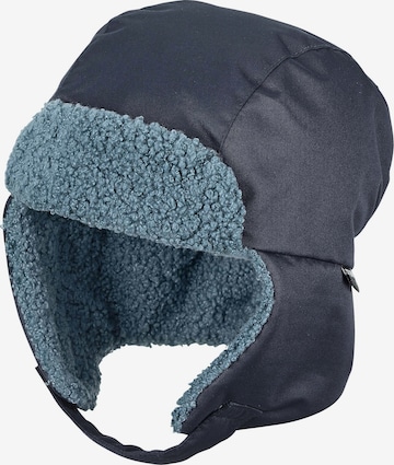 STERNTALER Beanie in Blue: front