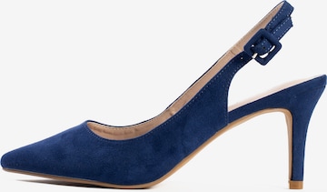 zils Celena Vaļējas augstpapēžu kurpes 'Cruzz': no priekšpuses