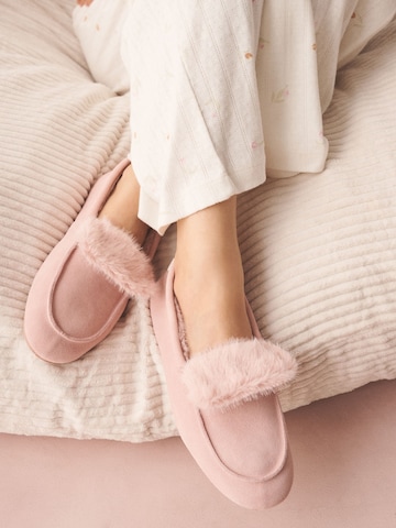 Next - Mocasines en rosa