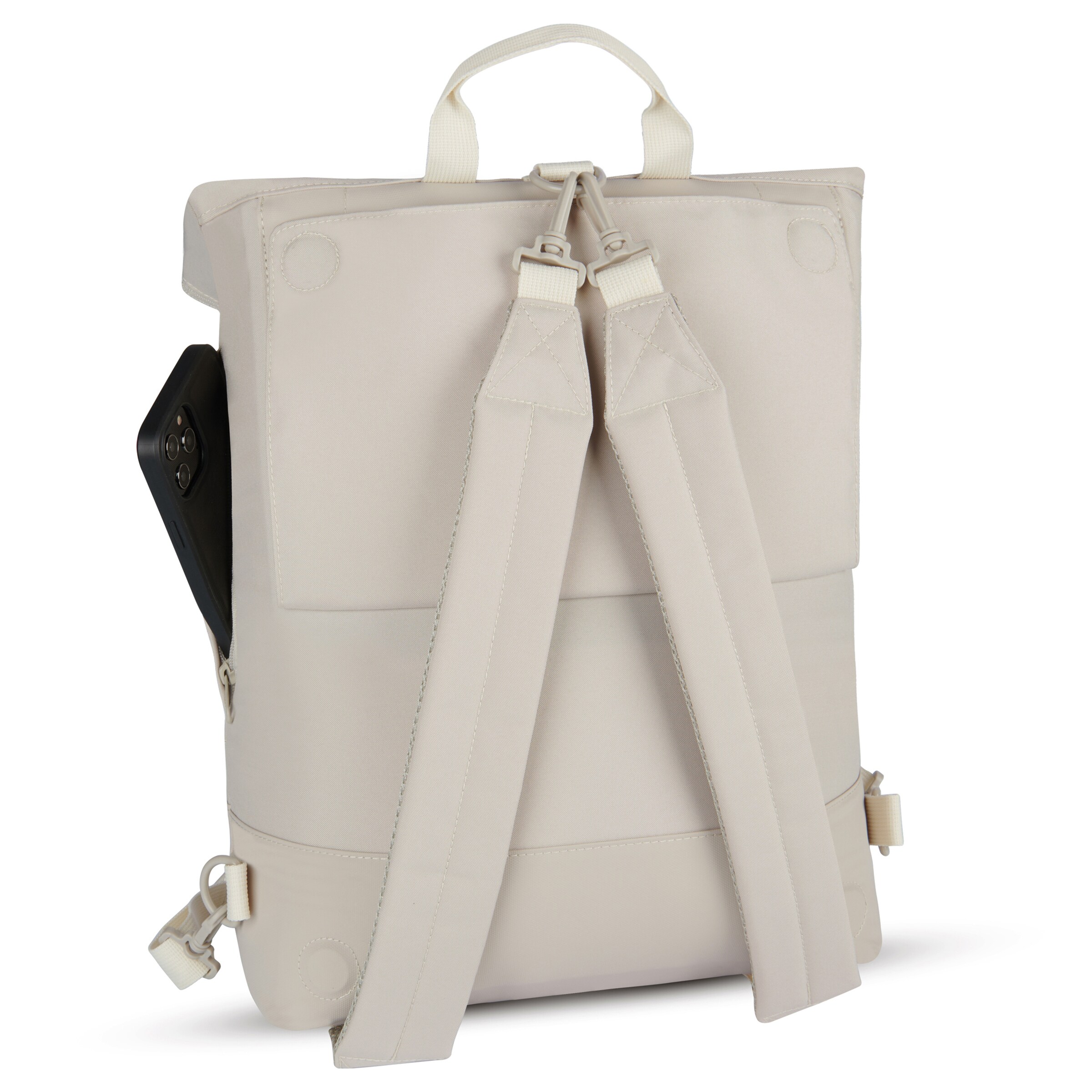 LARKSON Sportsrygsæk 'Tammo Bike' i beige: tilbage