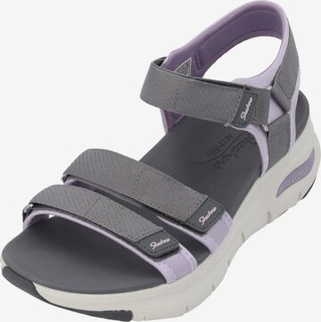 SKECHERS Sandals '119305' in Grey: front