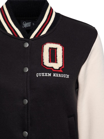 Queen Kerosin Übergangsjacke 'Q'‌‌‌‌‌‌ in Lila