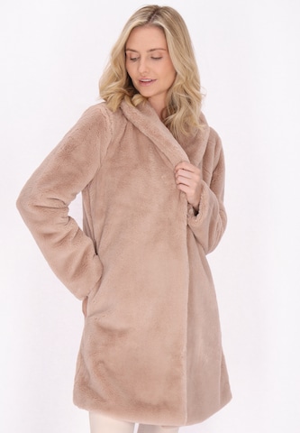 Cappotto invernale di usha WHITE LABEL in beige: frontale