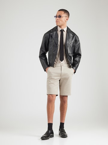 Calvin Klein Slimfit Chino nadrág - barna