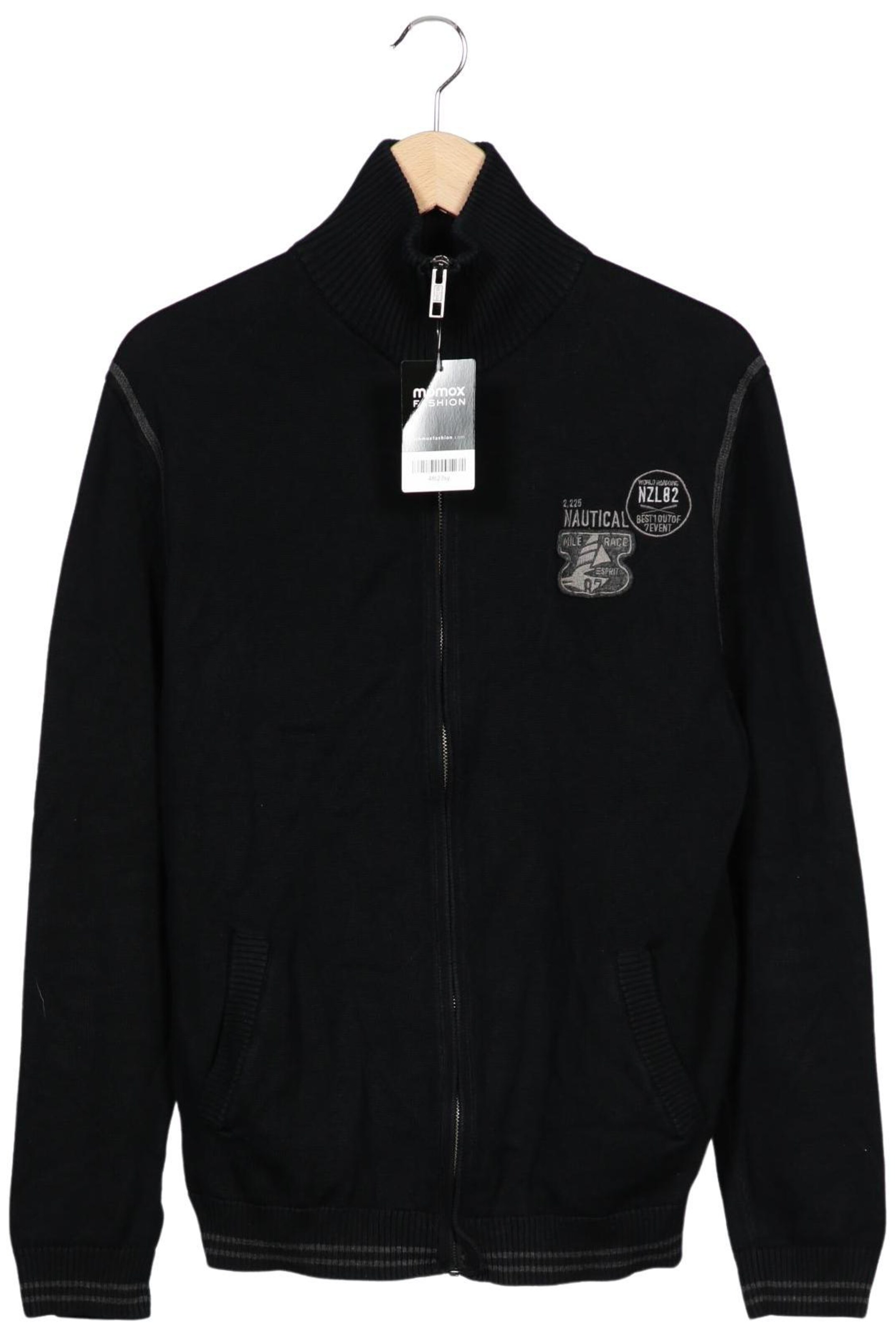 ESPRIT Sweater & Cardigan in L in Black: front