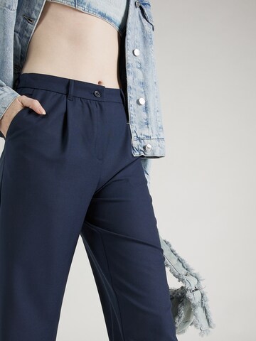 Loosefit Pantalon à pince Trendyol en bleu