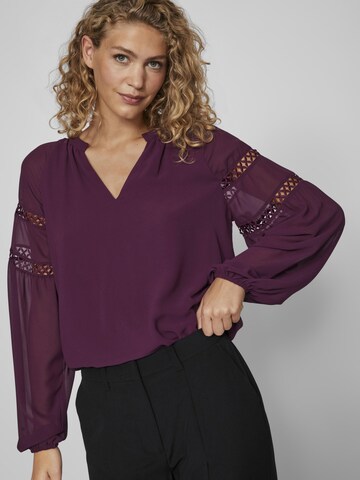 VILA Bluse 'Ura' i lilla