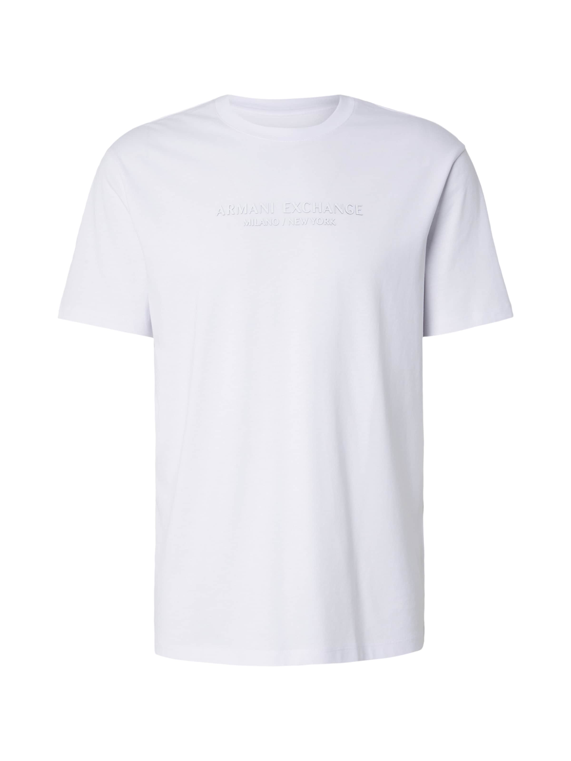 ARMANI EXCHANGE - Camisa em branco: frente