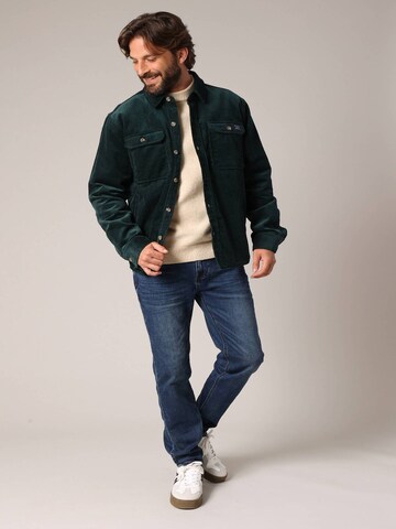 Deeluxe Regular fit Shirt ' ALINO ' in Groen