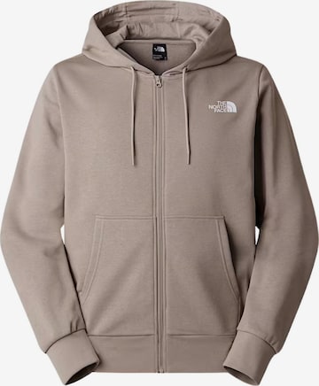 Sweat-shirt 'SD LIGHT REG FZ HD' THE NORTH FACE en gris : devant