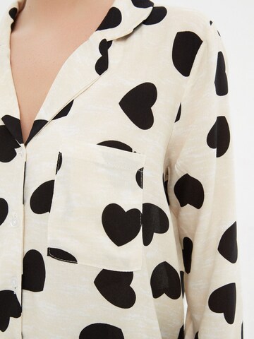 Trendyol Pajama in Beige