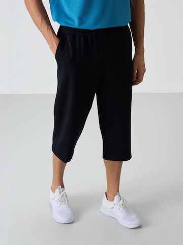 Wide Leg Pantalon Tommy Life en bleu