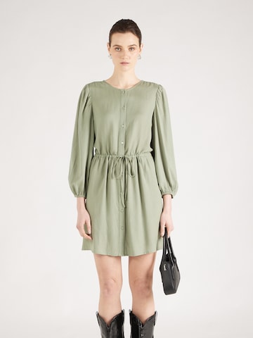 VILA - Vestido camisero 'PRICIL' en verde: frente