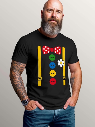 MoonWorks Shirt 'clown' in Black