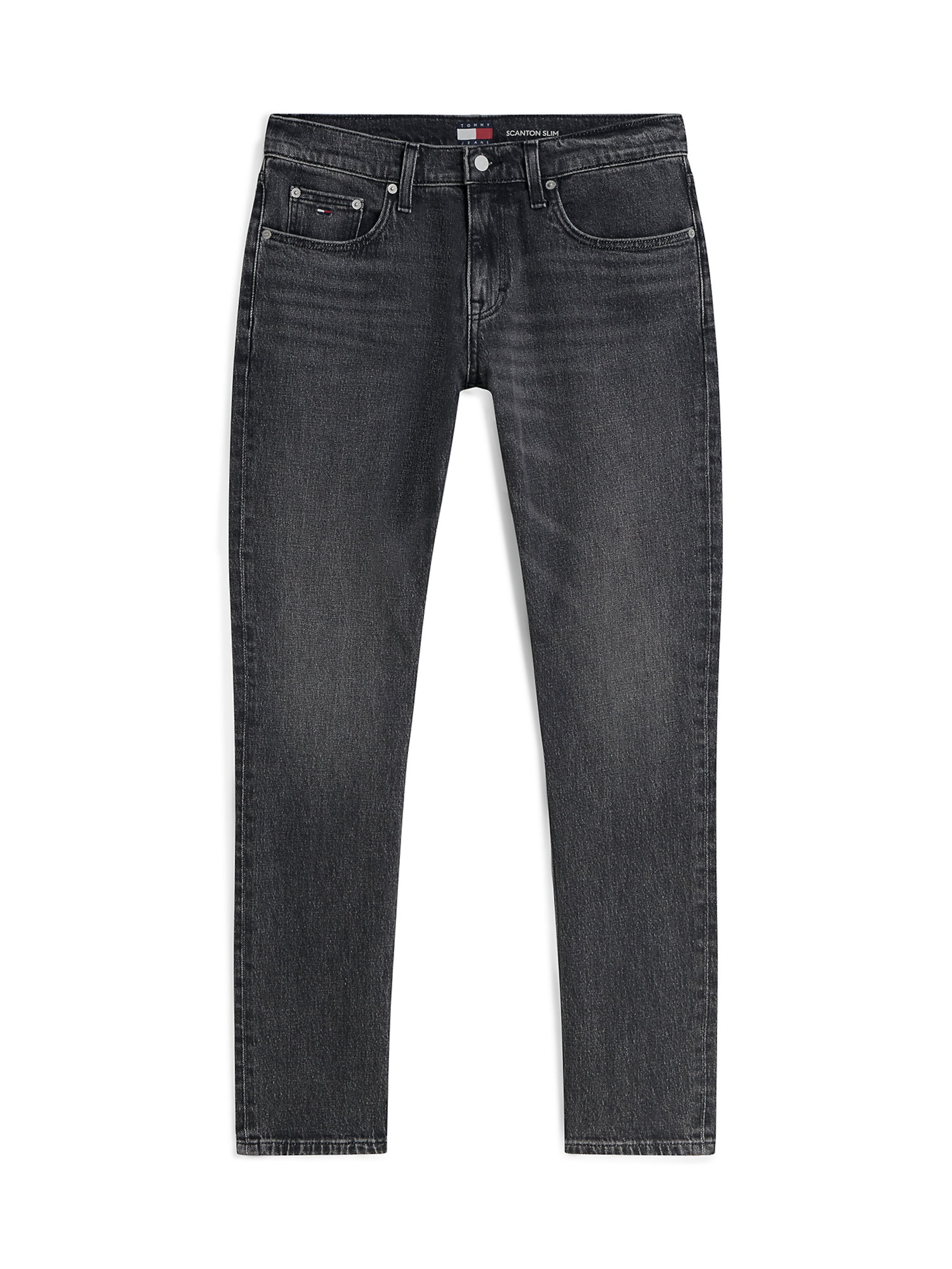 Tommy Jeans Slim fit Jeans 'Scanton' in Black: front