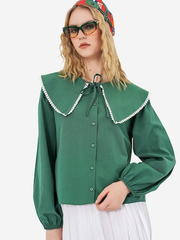 Bigdart Blouse in Green