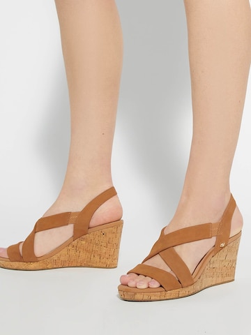 Sandales 'Kamies' Dune LONDON en marron