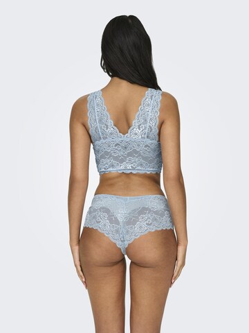 ONLY Triangle Bra 'ONLChloe' in Blue