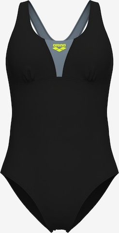 Bustino Costume intero 'SOLID CONTROL PRO' di ARENA in nero: frontale