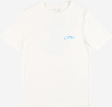 ELEMENT T-Shirt  'EMERGE' in Weiß: front