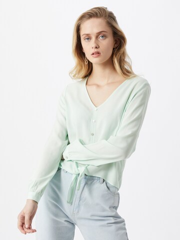 ONLY Blouse 'NINA' in Groen: voorkant