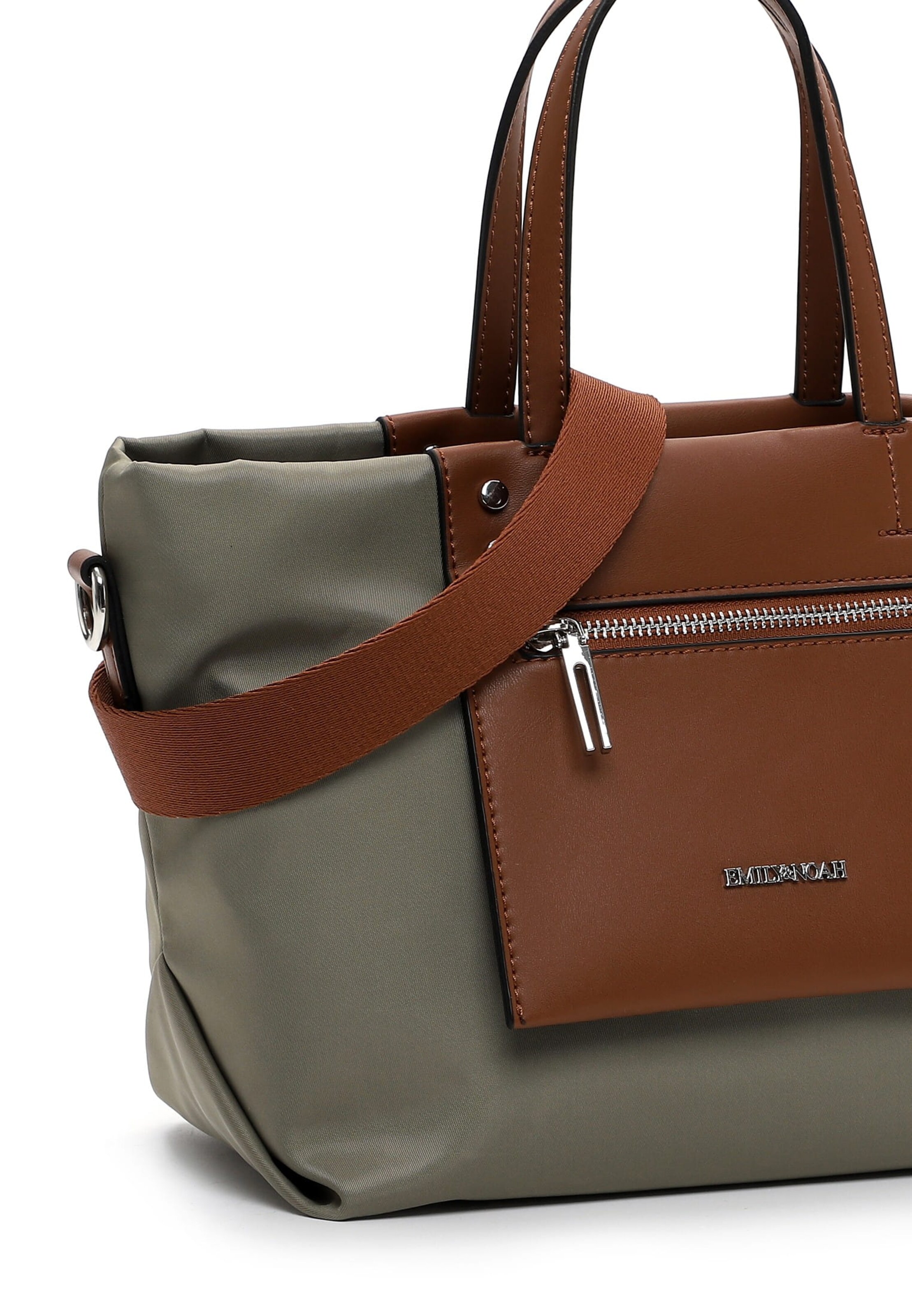 Cabas 'Elaura' Emily & Noah en vert