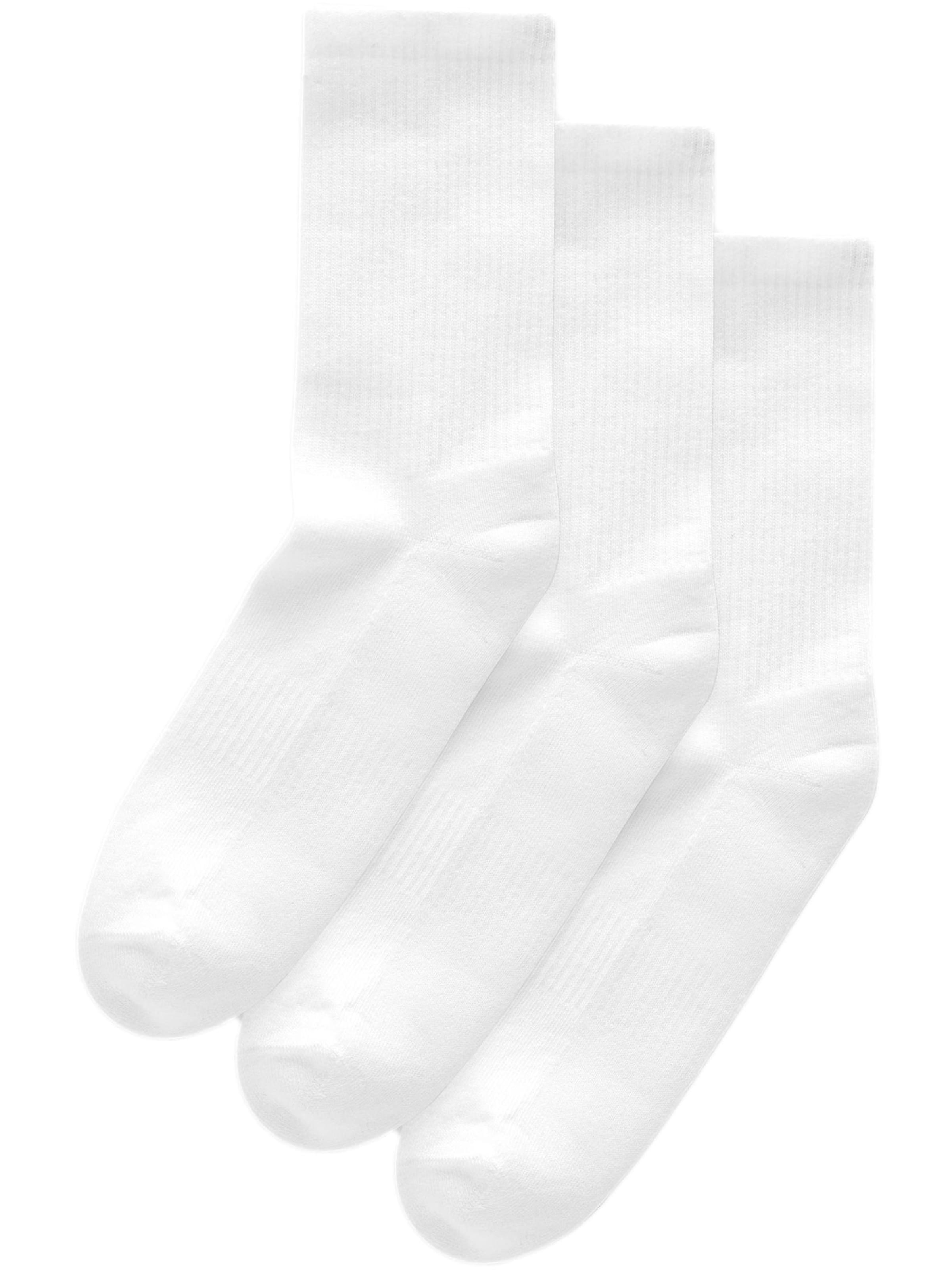 Next Ponožky – bílá: přední strana