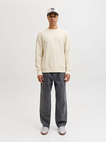 JACK & JONES Sweatshirt 'dover' in Beige